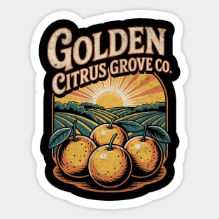 Golden Harvest Nostalgia Sticker